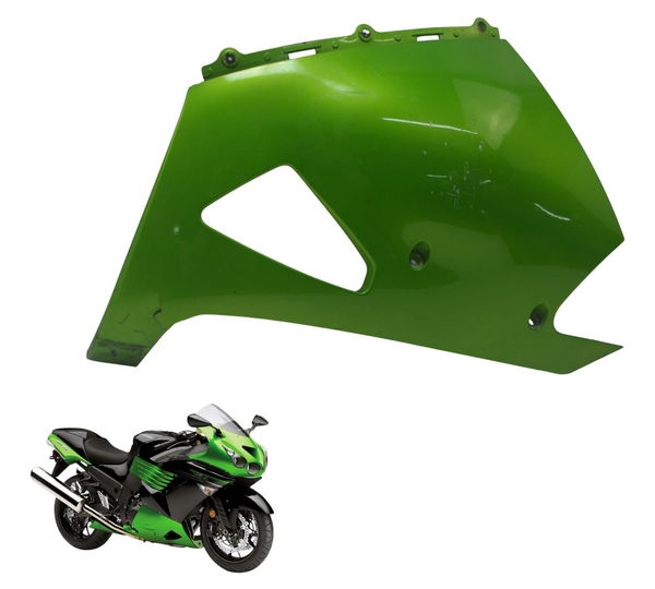Carenagem Inferior Esq C/ Avaria Kawasaki Ninja Zx 14r 10-13