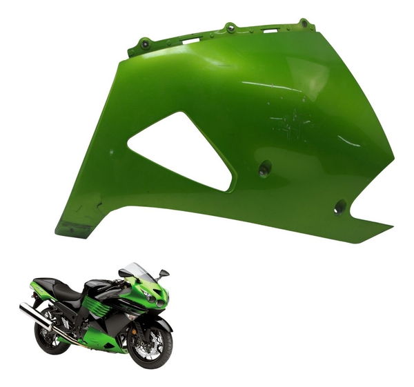 Carenagem Inferior Esq C/ Avaria Kawasaki Ninja Zx 14r 10-13