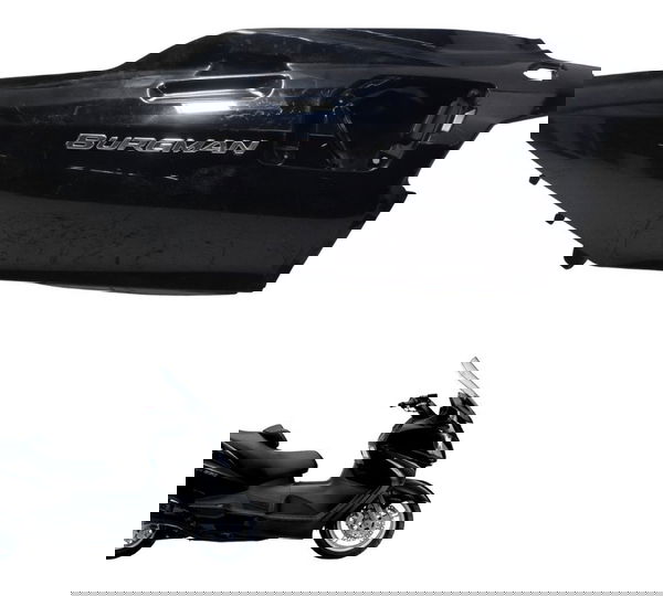 Carenagem Lat Esq C/avaria Suzuki Burgman 650 07-15 Original