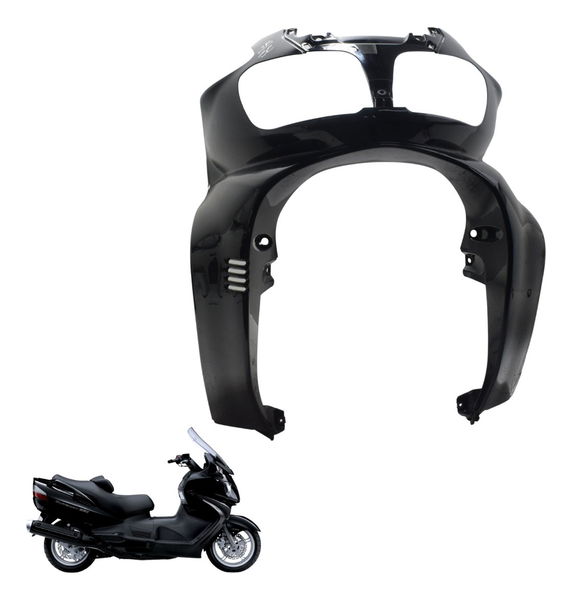 Carenagem Frontal Farol C/detalhes Suzuki Burgman 650 07-15