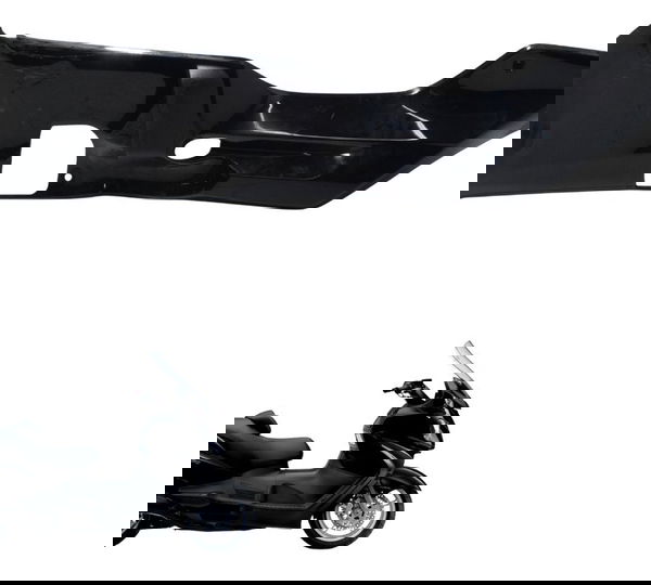 Carenagem Inferior Esquerda C/avari Suzuki Burgman 650 07-15