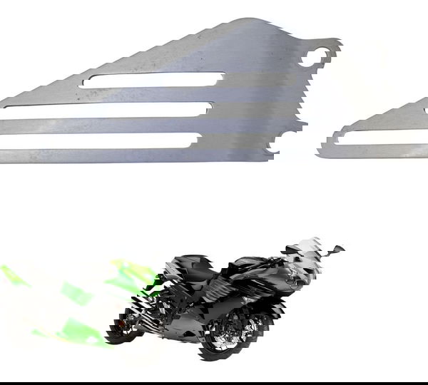 Protetor Pedaleira Esq Kawasaki Ninja Zx 14r 10-13 Original