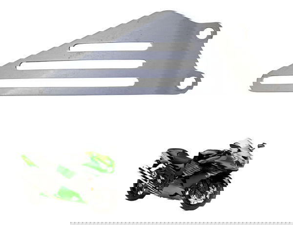 Protetor Pedaleira Esq Kawasaki Ninja Zx 14r 10-13 Original