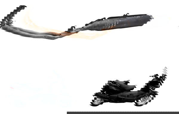 Escapamento C/avaria Suzuki Burgman 650 07-15 Original