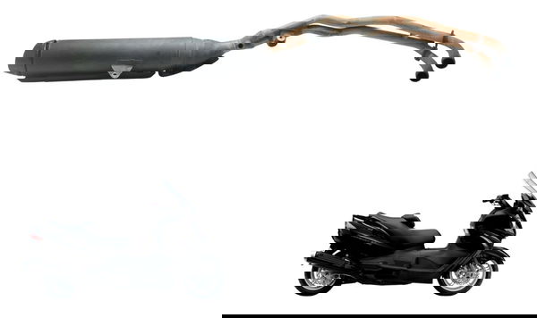 Escapamento Suzuki Burgman 650 07-15 Original