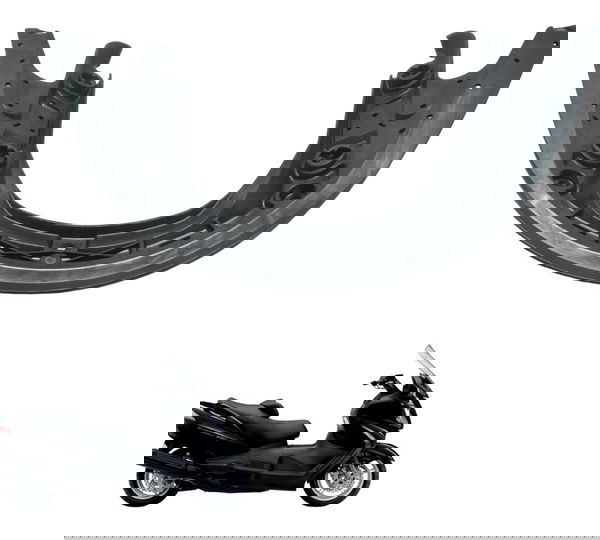 Suporte Parabrisa Bolha C/avar Suzuki Burgman 650 07-15 Orig