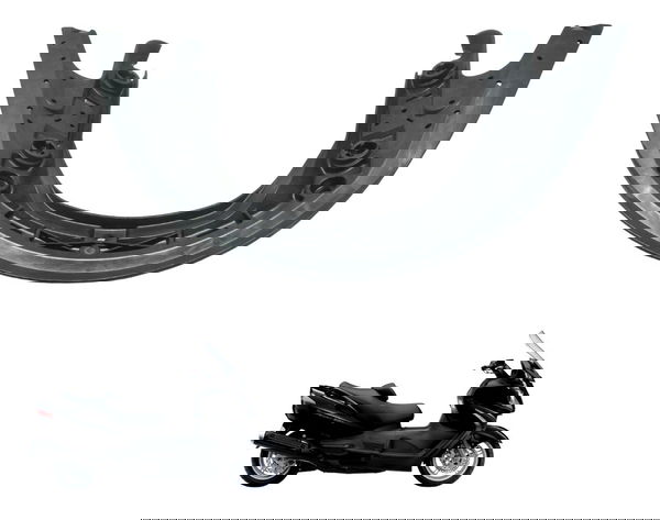 Suporte Parabrisa Bolha C/avar Suzuki Burgman 650 07-15 Orig