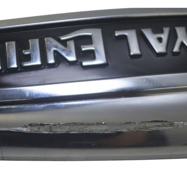 Emblema Tanque Royal Enfield Meteor 350 22-25 Original Prateado