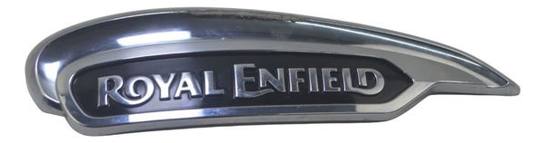 Emblema Tanque Royal Enfield Meteor 350 22-25 Original Prateado
