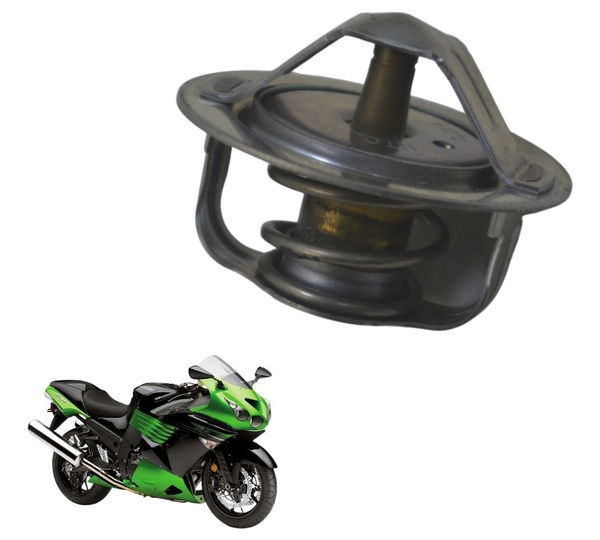 Válvula Termostática Kawasaki Ninja Zx 14r 10-13 Original