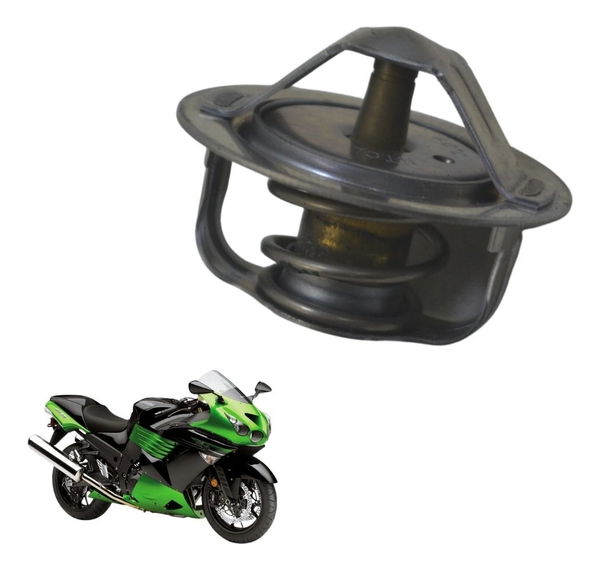 Válvula Termostática Kawasaki Ninja Zx 14r 10-13 Original