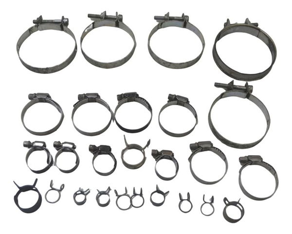 Kit Abraçadeira Diversas Kawasaki Ninja Zx 14r 10-13 Origi