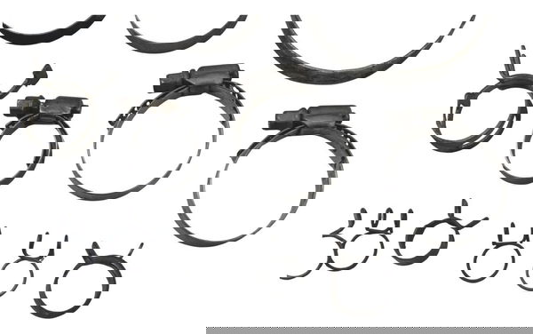 Kit Abraçadeira Diversas Kawasaki Ninja Zx 14r 10-13 Origi