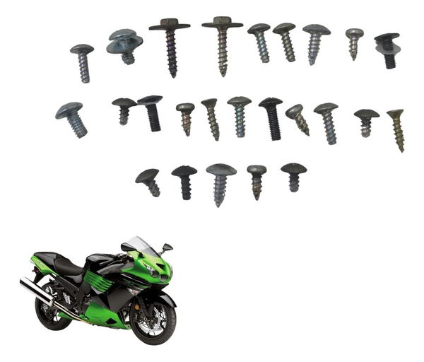Kit Parafuso Soberbos Kawasaki Ninja Zx 14r 10-13 Original