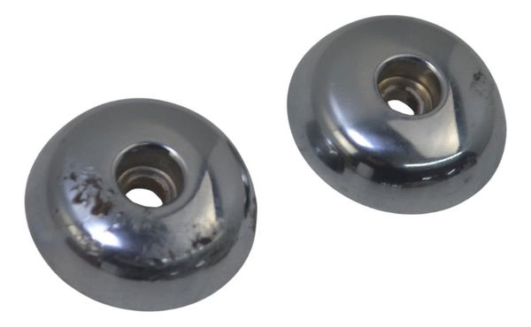 Par Peso Guidão Royal Enfield Hunter 350 22-25 Original Prateado