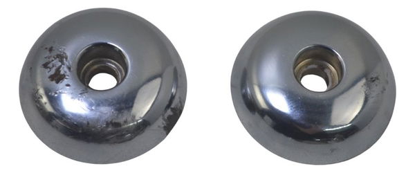 Par Peso Guidão Royal Enfield Hunter 350 22-25 Original Prateado