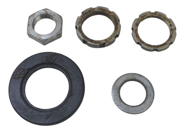 Kit Porca Mesa Inferior Kawasaki Ninja Zx 14r 10-13 Original