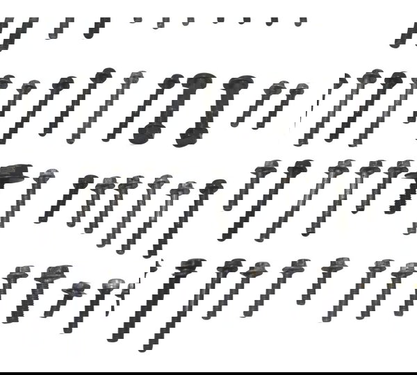 Kit Parafuso Motor Kawasaki Ninja Zx 14r 10-13 Original
