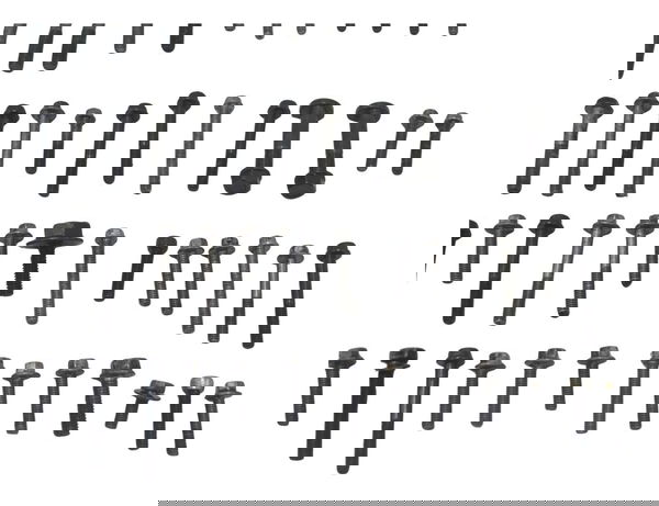 Kit Parafuso Motor Kawasaki Ninja Zx 14r 10-13 Original