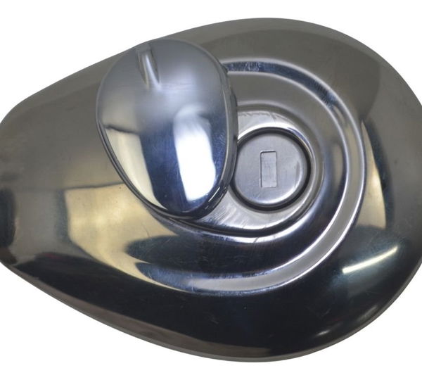 Tampa Tanque Royal Enfield Hunter 350 22-25 Original Prateado