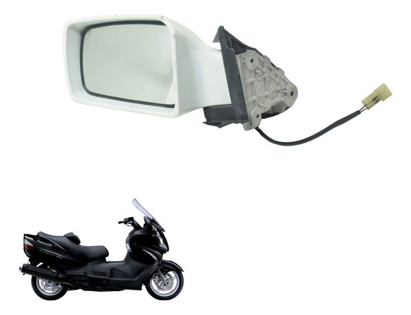 Espelho Retrovisor Esquerd C/avaria Suzuki Burgman 650 07-15