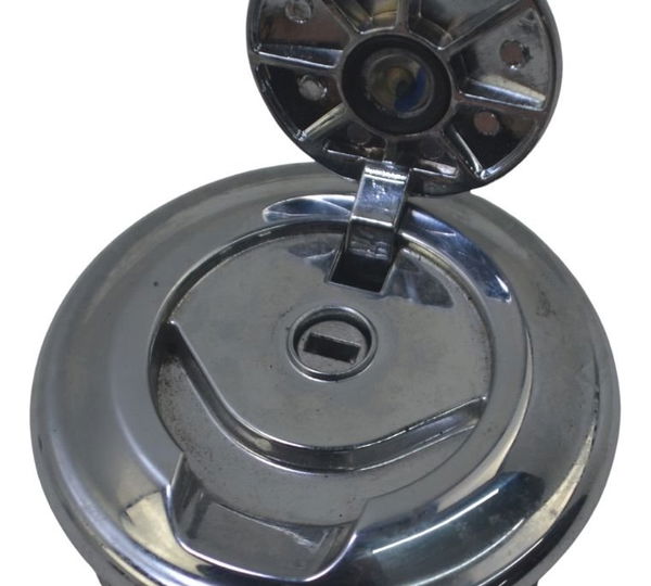 Tampa Tanque S/chave Royal Enfield Hunter 350 22-25 Original Cinza-escuro