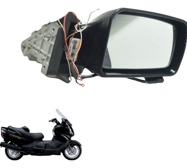 Espelho Retrovisor Dir C/avaria Suzuki Burgman 650 07-15