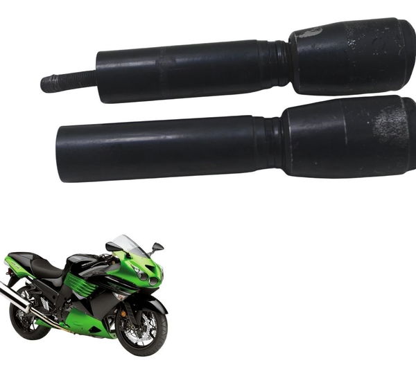Par Slider C/ Detalhes Paralelo Kawasaki Ninja Zx 14r 10-13