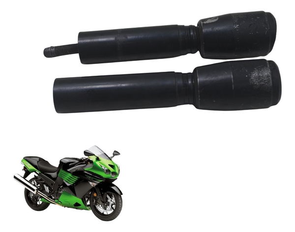 Par Slider C/ Detalhes Paralelo Kawasaki Ninja Zx 14r 10-13