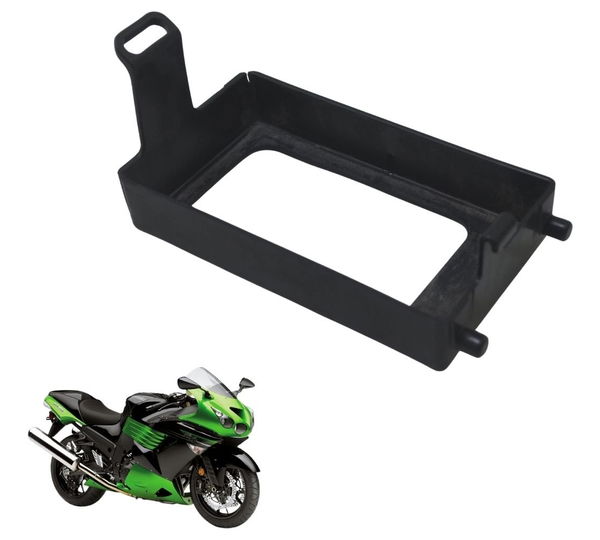Suporte Bateria C/ Avaria Kawasaki Ninja Zx 14r 10-13 Orig