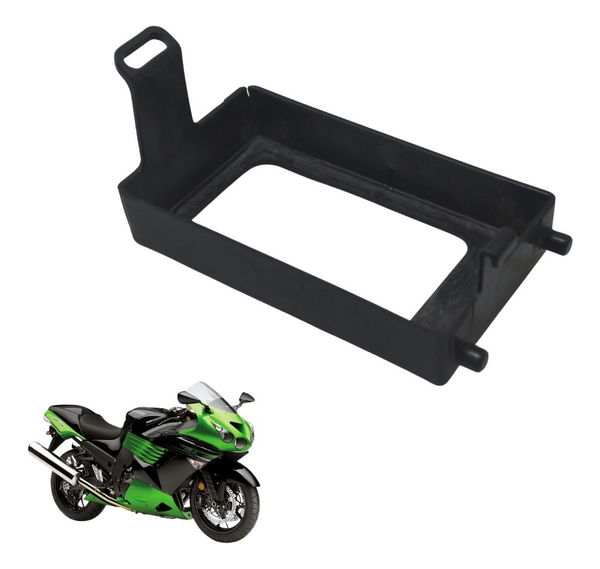 Suporte Bateria C/ Avaria Kawasaki Ninja Zx 14r 10-13 Orig