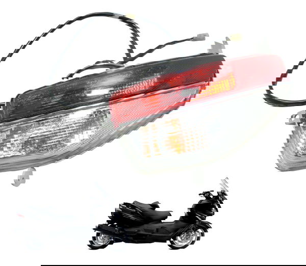 Pisca Traseiro Esquerdo Suzuki Burgman 650 07-15 Original Esquerdo