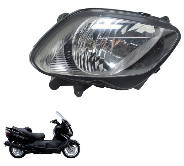 Farol Esquerdo Suzuki Burgman 650 07-15 Original Esquerdo/motorista