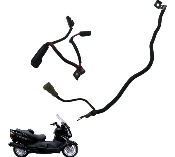 Cabo +/- Bateria Suzuki Burgman 650 07-15 Original