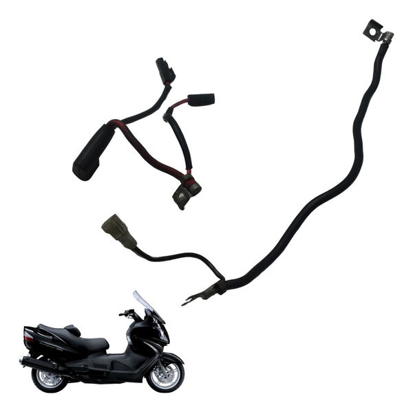 Cabo +/- Bateria Suzuki Burgman 650 07-15 Original