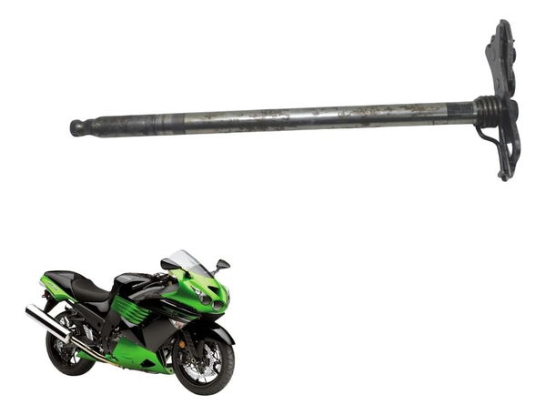 Eixo Seletor Marcha Kawasaki Ninja Zx 14r 10-13 Original