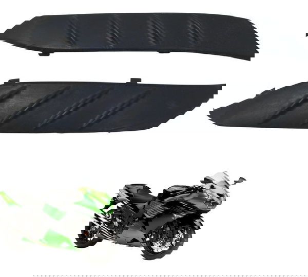Par Acabamento Paralama Diant Kawasaki Ninja Zx 14r 10-13 Dianteira