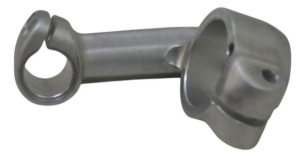 Suporte Semi Guidão Royal Enfield Continental 650 Gt 21-24 Prateado