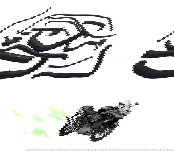 Kit Mangueira Kawasaki Ninja Zx 14r 10-13 Original