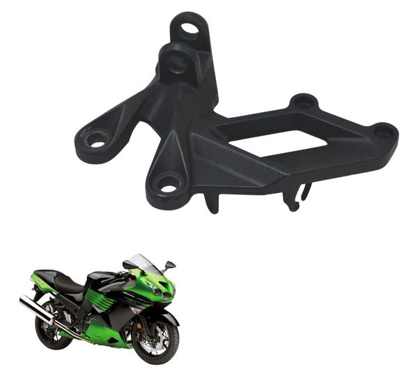 Suporte Pedaleira Dianteira Esq Kawasaki Ninja Zx 14r 10-13