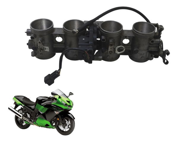 Corpo Injeção Kawasaki Ninja Zx 14r 10-13 Original