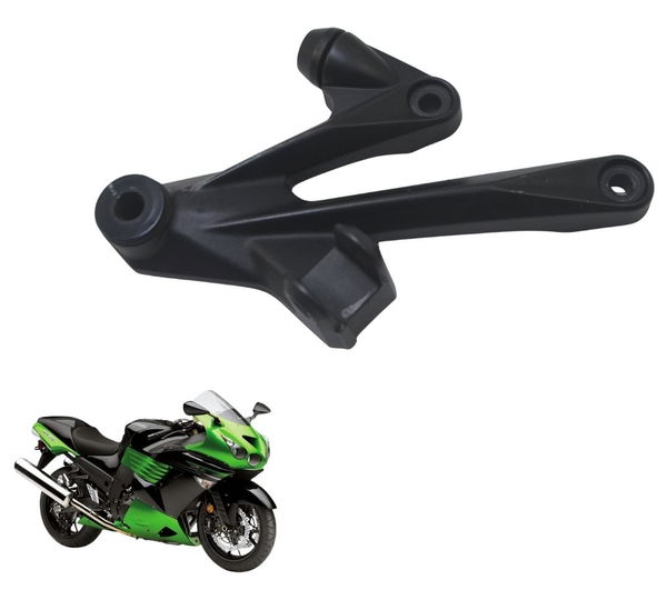 Suporte Pedaleira Traseira Dir Kawasaki Ninja Zx 14r 10-13
