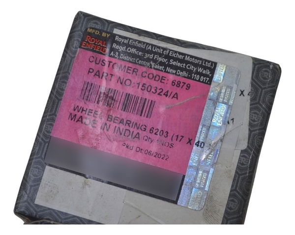 Rolamento Roda Royal Enfield Interceptor 650 20-25 Original