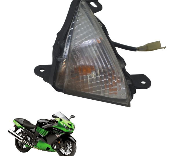 Pisca Dianteiro Direito Kawasaki Ninja Zx 14r 10-13 Original Direito