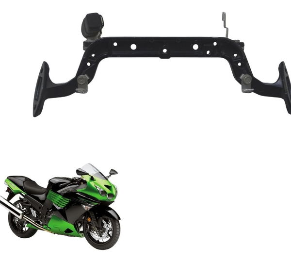 Suporte Farol Inferior Kawasaki Ninja Zx 14r 10-13 Original
