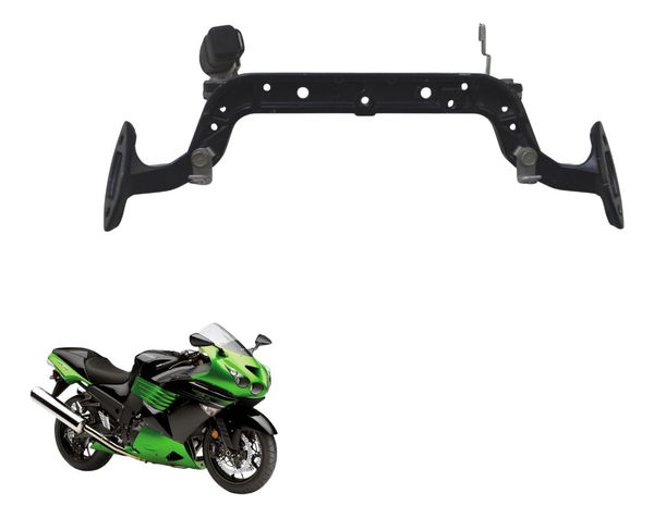 Suporte Farol Inferior Kawasaki Ninja Zx 14r 10-13 Original