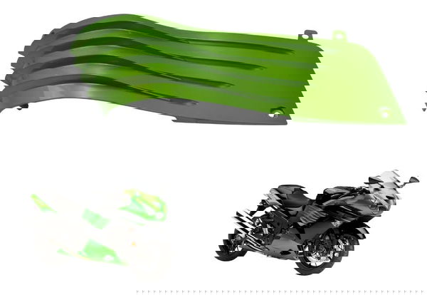 Carenagem Acabamento Lateral Esq Kawasaki Ninja Zx 14r 10-13