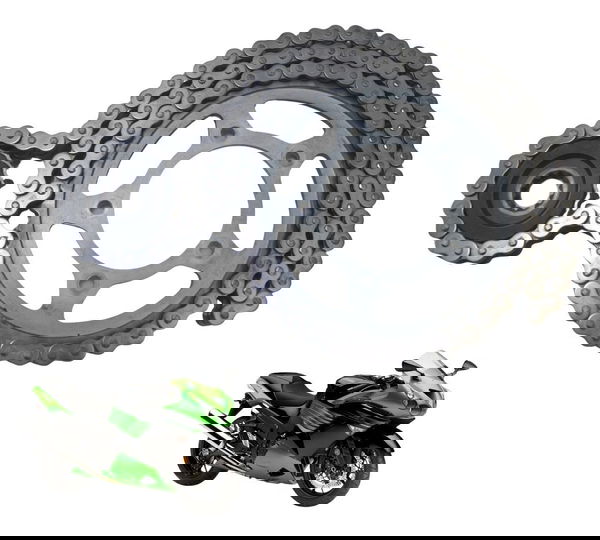 Kit Relação Kawasaki Ninja Zx 14r 10-13 Original