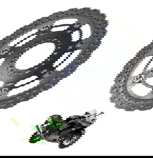 Disco Freio Dianteiro Kawasaki Ninja Zx 14r 10-13 Original