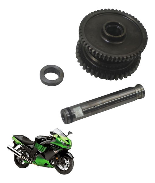 Placa Partida Kawasaki Ninja Zx 14r 10-13 Original